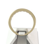 Second hand gold ring 750 yellow diamonds - view 3