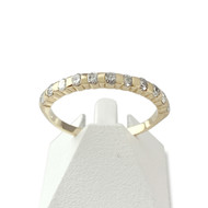 Bague d'occasion or 750 jaune diamants