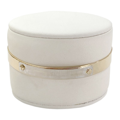 Bracelet jonc d'occasion 2 ors 750 18,5 cm