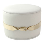Bracelet jonc d'occasion 2 ors 750 18,5 cm - vue 2