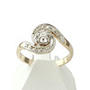 Bague d'occasion 2 ors 750 diamants - vue V1