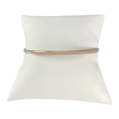 Second-hand 750 yellow gold bangle 65 mm