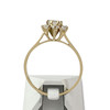 Bague d'occasion or 750 jaune zirconias - vue V3