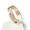 Bague d'occasion or 750 jaune rubis - vue V2