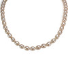 Collier d'occasion or 750 jaune perles de culture rosées 43 cm - vue V1