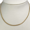 Collier d'occasion or 750 jaune maille fantaisie - vue V2