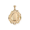Pendentif d'occasion or 750 jaune rubis perles - vue V3