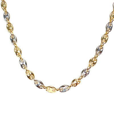 Chaîne d'occasion 2 ors 750 maille café 44,5 cm - vue 1