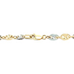 Chaîne d'occasion 2 ors 750 maille café 44,5 cm - vue 3