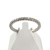 Bague d'occasion or 750 blanc diamants - vue V1