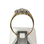 Bague d'occasion 2 ors 750 diamants - vue 3