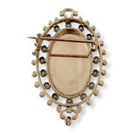 Broche d'occasion or 750 rose diamants - vue 2