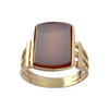 Bague d'occasion or 750 rose agate - vue V1