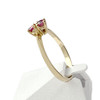 Bague d'occasion or 750 jaune rubis - vue V2