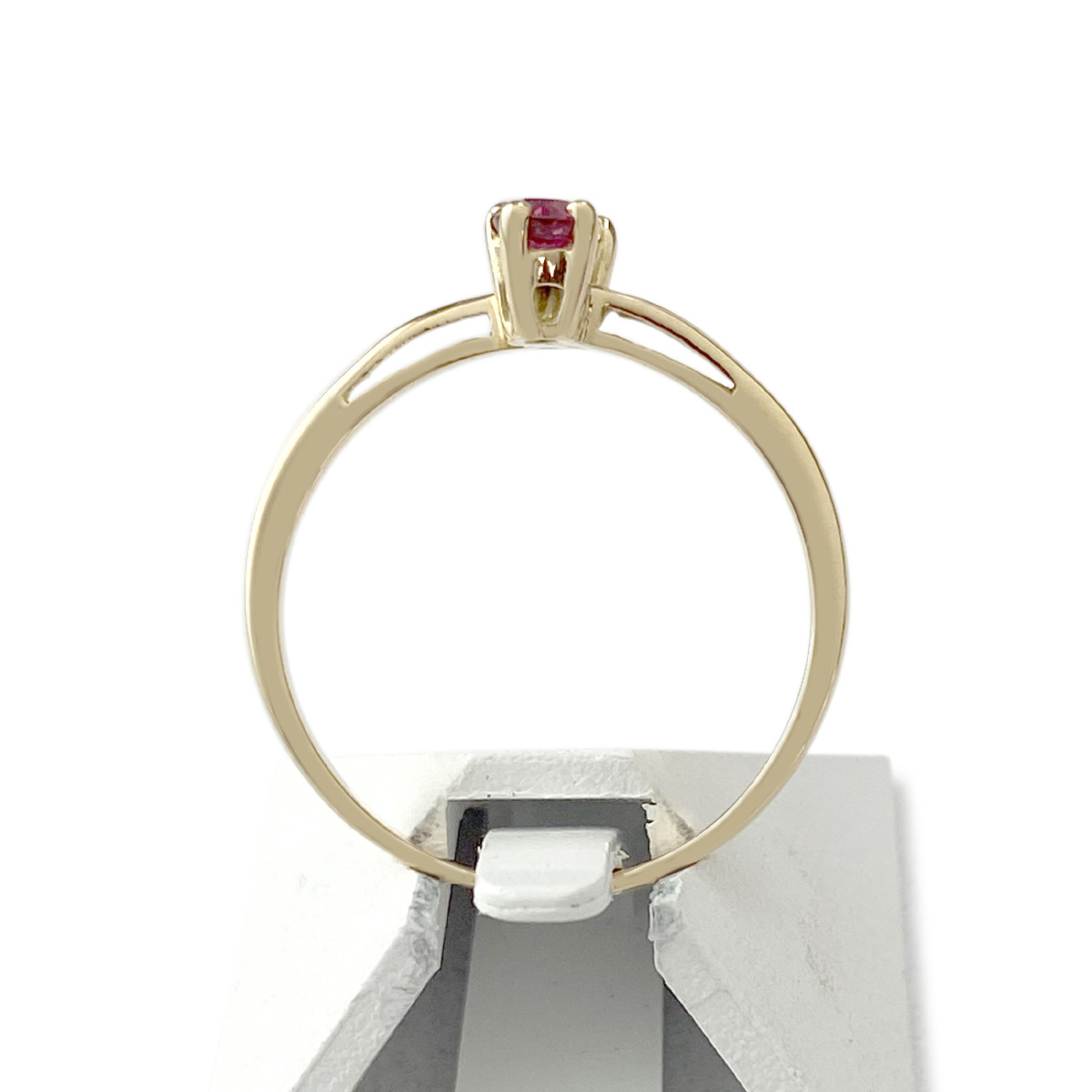 Bague d'occasion or 750 jaune rubis - vue 3