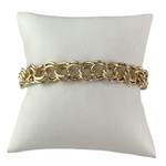 Bracelet d'occasion or 585 jaune 19,5 cm - vue 1