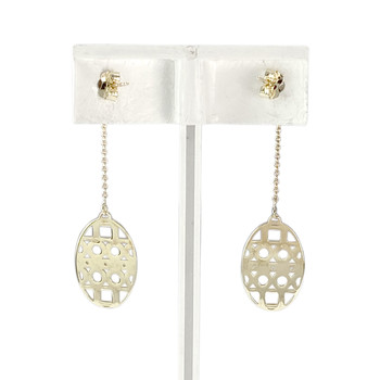 Boucles d'oreilles d'occasion or 375 jaune