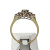 Bague d'occasion 2 ors 375 diamants ambrés - vue V3