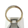 Bague d'occasion or 750 jaune zirconias - vue V3
