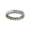 Bague d'occasion platine 950 diamants - vue V1