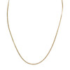 Chaine d'occasion or 750 jaune maille gourmette 55 cm - vue V1