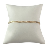 Bracelet d'occasion or 585 jaune maille anglaise 20 cm