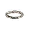 Bague d'occasion or 750 blanc diamants - vue V1