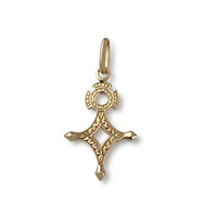 Pendentif d'occasion or 750 jaune