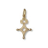 Pendentif d'occasion or 750 jaune - vue V2