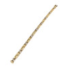 Bracelet d'occasion or 750 jaune et rhodié 19 cm - vue V2