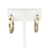Boucles d'oreilles d'occasion or 375 jaune - vue V1