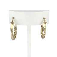Boucles d'oreilles d'occasion or 375 jaune