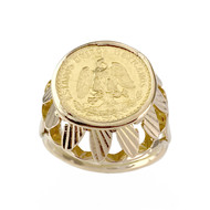 Bague d'occasion or 750 jaune