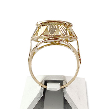 Tweedehands 750 geelgouden ring