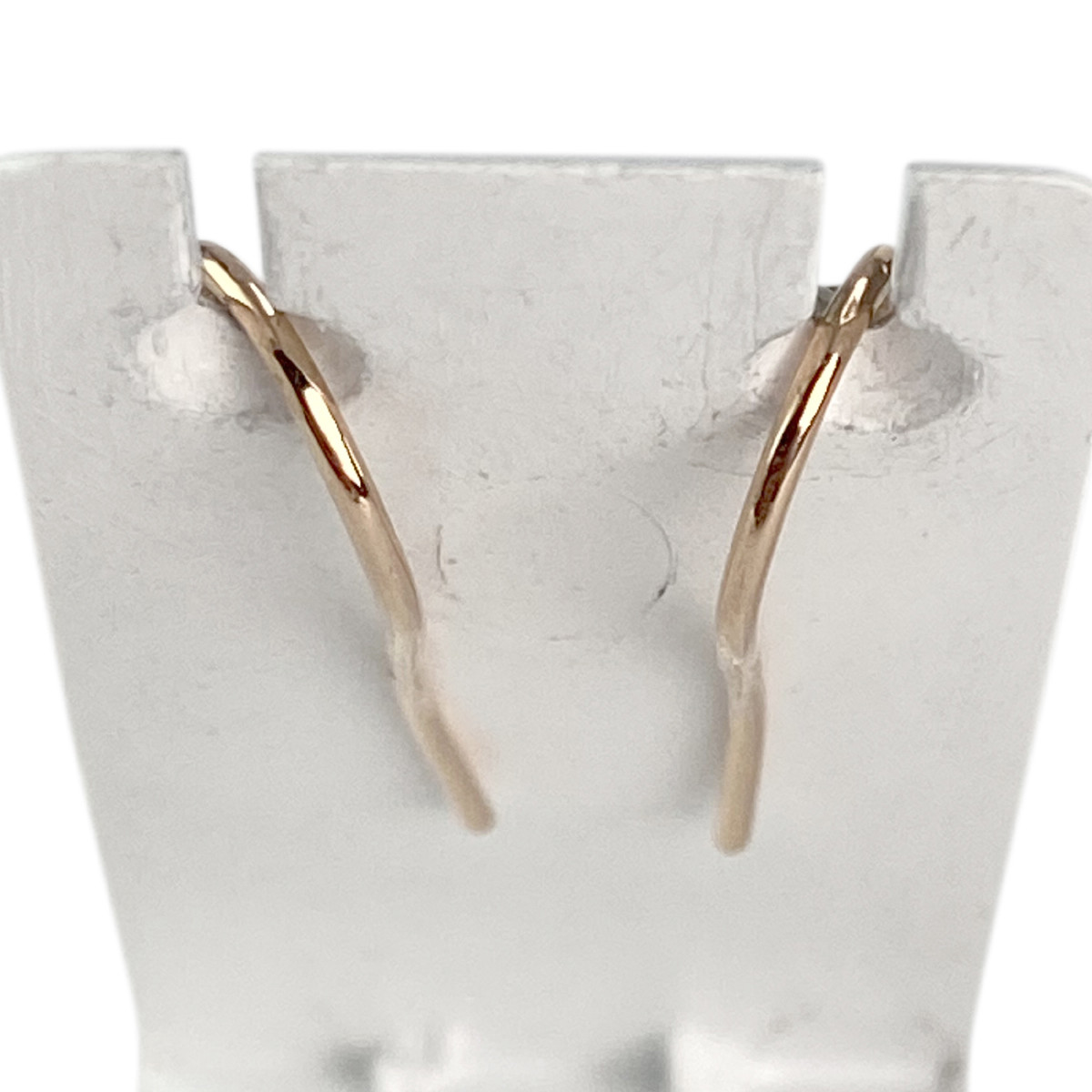 Boucles d'oreilles pendants d'occasion or 375 et argent diamants améthystes - vue 3