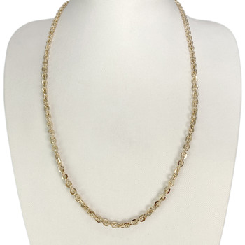 Chaine d'occasion or 585 maille forçat 57 cm