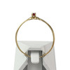 Bague d'occasion or 750 jaune rubis - vue V3