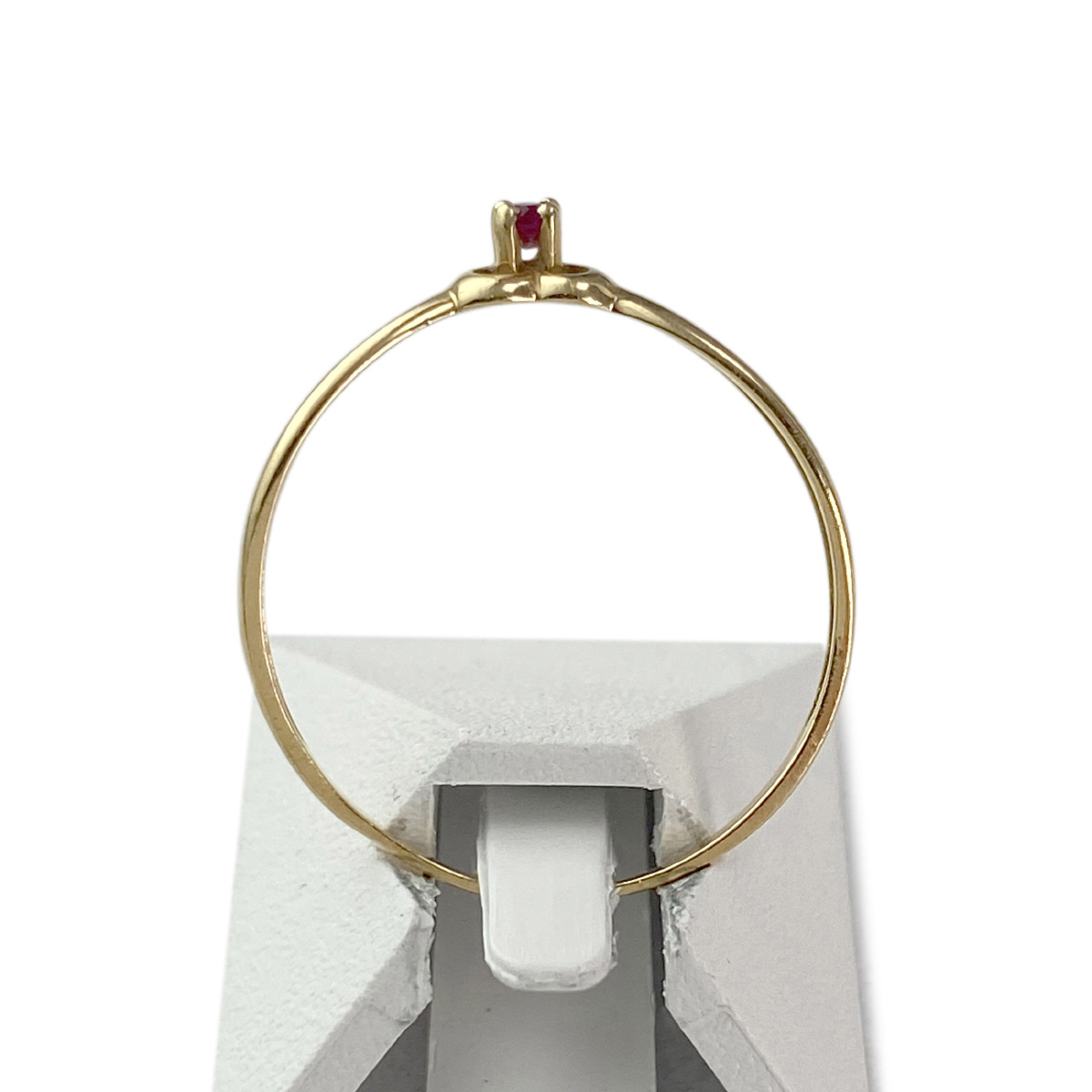 Bague d'occasion or 750 jaune rubis - vue 3