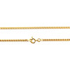 Chaine d'occasion or 750 jaune maille gourmette 55 cm - vue V3