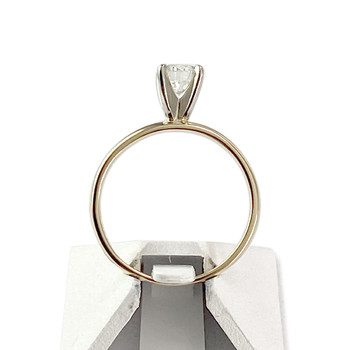 tweedehands solitaire 2 goud 585 diamant 0,60 karaat