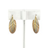 Boucles d'oreilles d'occasion 3 ors 750 - vue V3