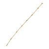 Bracelet d'occasion or 750 jaune 23 cm - vue V2