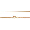 Chaine d'occasion or 750 jaune maille gourmette 46.5 cm - vue V3