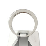 Bague d'occasion or 585 blanc diamants - vue 3