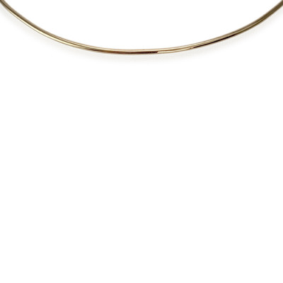 Collier rigide d'occasion or 750 jaune - vue 1