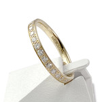 Second hand MAUBOUSSIN ring gold 750 yellow diamonds - view 2