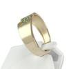 Bague GLAMIRA d'occasion or 585 jaune émeraudes - vue V2