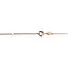 Collier d'occasion or 375 rose pierres fines 45 cm - vue V3