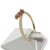 Bague d'occasion or 750 jaune rubis - vue V2