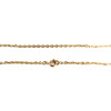 Chaine d'occasion or 750 jaune maille forçat 66 cm - vue V3